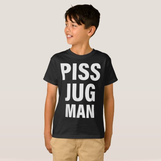 T-shirt Funny Jug Man Apparel (Devant entier)