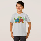 T-shirt Funny Jurassic Fart (Devant entier)
