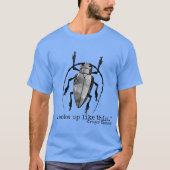 T-shirt Funny Kafka Metamorphosis Gregor Bug Woke Up Likeh (Devant)