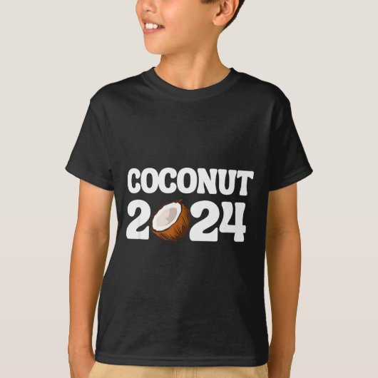 T-shirt Funny Kamala Harris 2024 Statement Democrat Coconu (Devant)