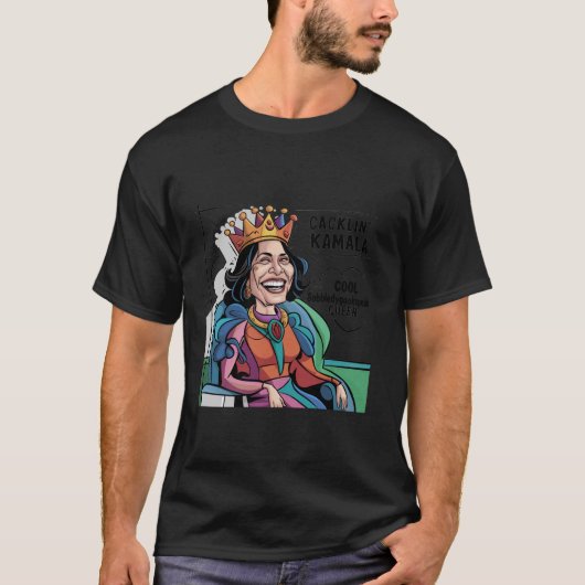 T-shirt Funny Kamala Harris Rire Mot Salade Discours T S (Devant)