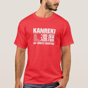 T-shirt Funny Kanreki 60E Anniversaire Célébration Mais Qu