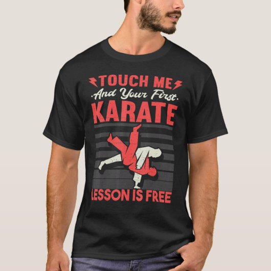 T-shirt Funny Karate (Devant)