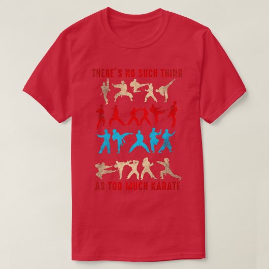 T-shirt Funny Karaté (Design devant)