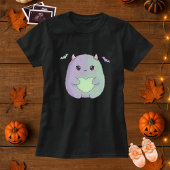 T-shirt Funny Kawaii Monster Grossesse mignonne Halloween