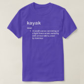 T-shirt Funny Kayak Définition 2 (Design devant)