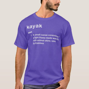T-shirt Funny Kayak Définition 2
