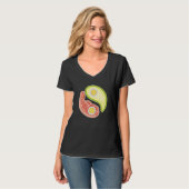 T-shirt Funny Keto Diet Meat Eggs Avocado Ying Yang Zen Sy (Devant entier)