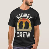 T-shirt Funny Kidney Stuff Néphrologie Infirmière Équipe R (Devant)