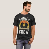 T-shirt Funny Kidney Stuff Néphrologie Infirmière Équipe R (Devant entier)