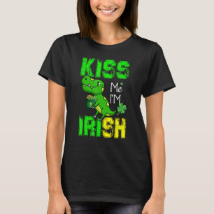 T-shirt Funny Kiss Me Je suis irlandais St Patrick's Day m