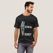T-shirt Funny Knee Replacement I'm Like 90% Human 10% Robo (Devant entier)