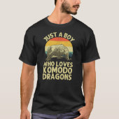 T-shirt Funny Komodo Dragon Design For Boys Men Komodo Dra (Devant)