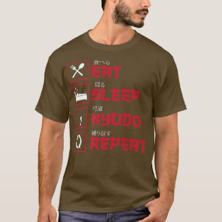 T-shirt Funny Kyudo Apparel Japonais Tir à l'arc Samouraï