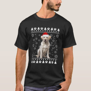 T-shirt Funny Labrador Retriever Christmas Teindeer Li