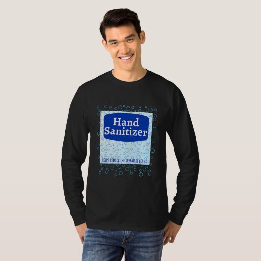 T-shirt Funny Last Minute and Easy Hand Sanitizer (Devant entier)