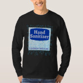 T-shirt Funny Last Minute and Easy Hand Sanitizer (Devant)
