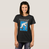 T-shirt Funny Late To See Yoga Partner Goat Tee Breakup Di (Devant entier)