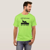 T-shirt Funny Lawn Mower Shirard Service Grass Mowing (Devant entier)