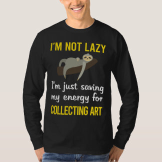 T-shirt Funny Lazy Sloth Art Collecte