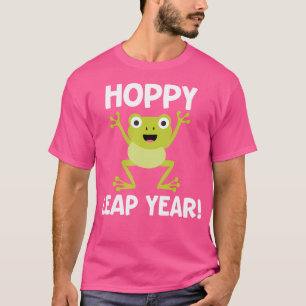 T-shirt Funny Leap Année Enseignant Hoppy Pun Février 29 G
