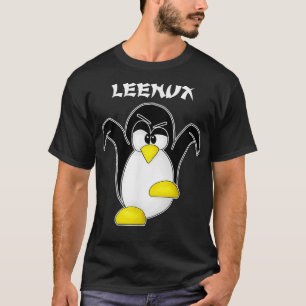 T-shirt Funny Leenu Tu Linu Penguin Programmeur développeu