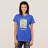 T-shirt Funny Lemon Coquette Bow Doodle (Devant entier)