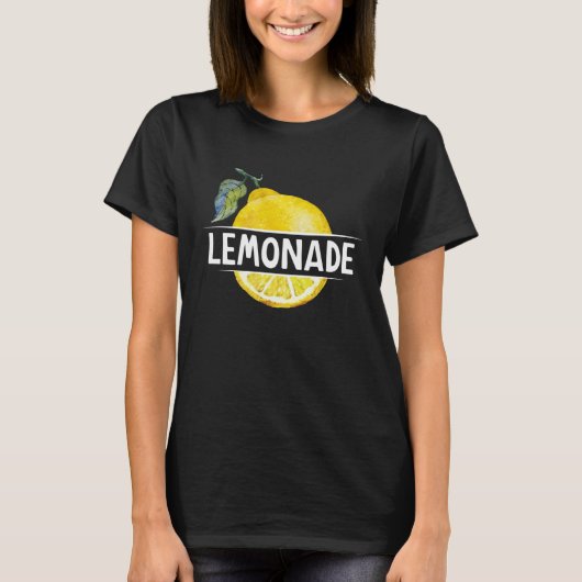 T-shirt Funny Lemonade Stand (Devant)