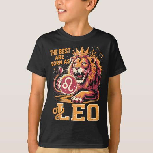 T-shirt Funny Leo Birthday Quote Astrology Horoscope Gift  (Devant)