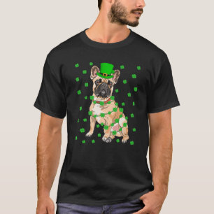 T-shirt Funny Leprechaun Casquette Français Bulldog St. Pa