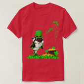 T-shirt Funny Leprechaun Casquette Lucky Orca Fish St (Design devant)