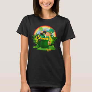 T-shirt Funny Leprechaun Garçons Filles Hommes Femmes St. 