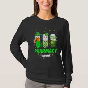 T-shirt Funny Leprechaun Pharmacien Squad Pharmaciste St P