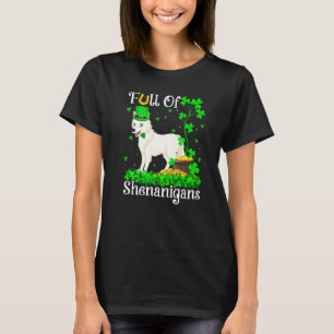 T-shirt Funny Leprechaun Shamrock Leaf Arctic Wolf St Part
