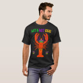T-shirt Funny Lets Get Cray Crawfish - New Orleans Funny M (Devant entier)