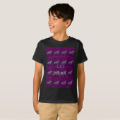 T-shirt Funny Lets Go Zebra Hakuna Matata motif Design Co (Devant entier)