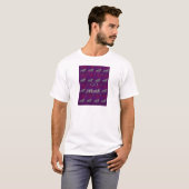 T-shirt Funny Lets Go Zebra Hakuna Matata motif Design Co (Devant entier)