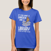 T-shirt Funny Librarian et Keen Gardener Retraite Swag (Devant)