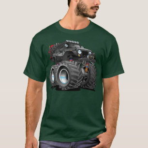 T-shirt Funny Lifted 44 Off Road Rock Crawler 4wd Camion C