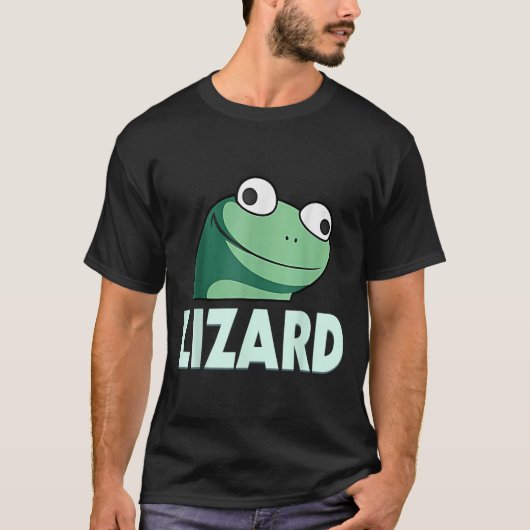 T-shirt Funny Lizard Lizard Lizard Mème Pour Hommes Femmes (Devant)