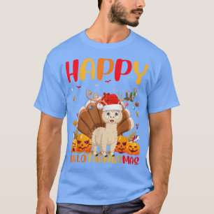 T-shirt Funny Llama Animal Lover Happy Cute Llama HelloTha