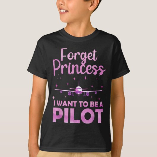 T-shirt Funny Lot Design For Women Girl Aviation Airplane (Devant)
