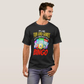 T-shirt funny lucky Bingo Outfit for Gambling Fans Retirem (Devant entier)