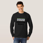 T-shirt Funny Mahjong Mama 1 (Devant entier)