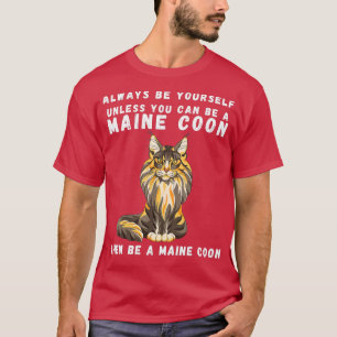 T-shirt Funny Maine Coon Vintage Funny Saying Cats Lovers