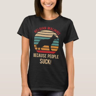 T-shirt Funny Malinois belge