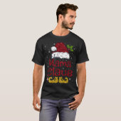T-shirt Funny Mama Claus Matching Famille Noël Père Noël H (Devant entier)