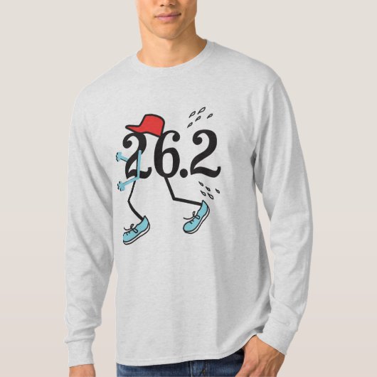 T-shirt Funny Marathon Runner 26.2 - Cadeaux pour coureurs (Devant)