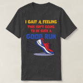 T-shirt Funny Marathon Runner et cross-country Runner Ru (Design devant)
