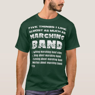 T-shirt Funny Marching Band Pizza Lover Directeur Jo